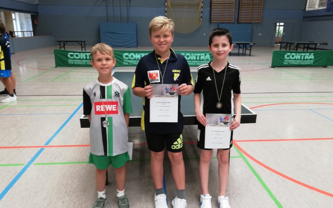 Michel Goldenstein, Thorge Lausecker und Lennart Reimann holen sich die Titel!